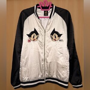 BAIT Men's Black and White Lightweight Jacket